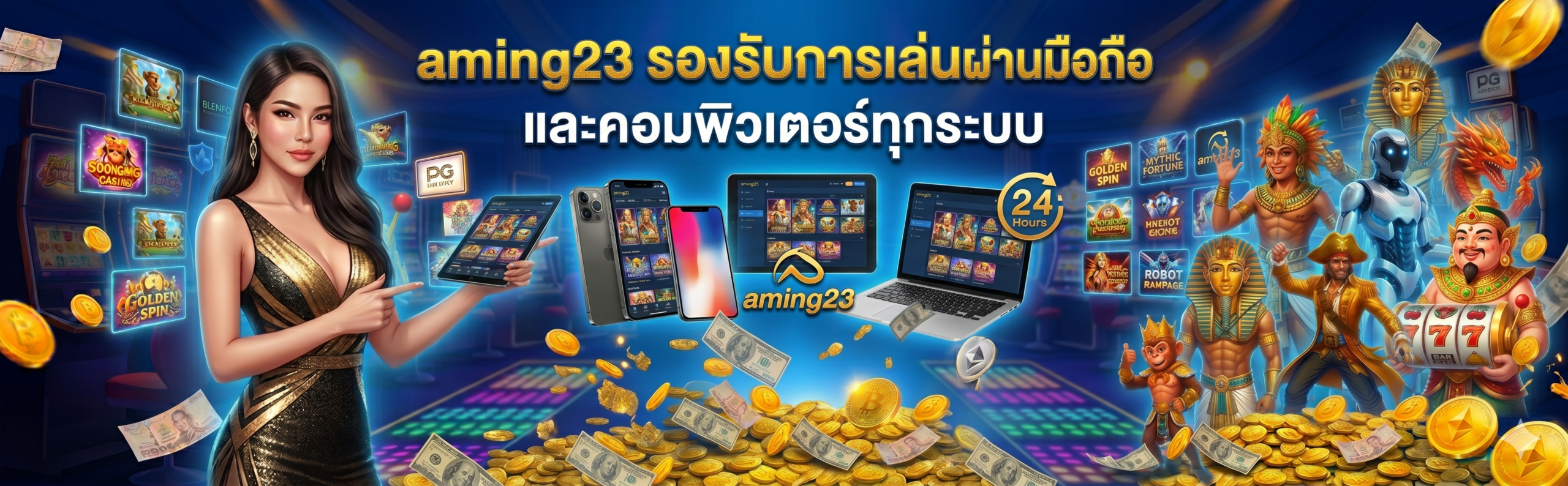 aming23 รองรับการเล่นผ่านมือถือและคอมพิวเตอร์ทุกระบบ​