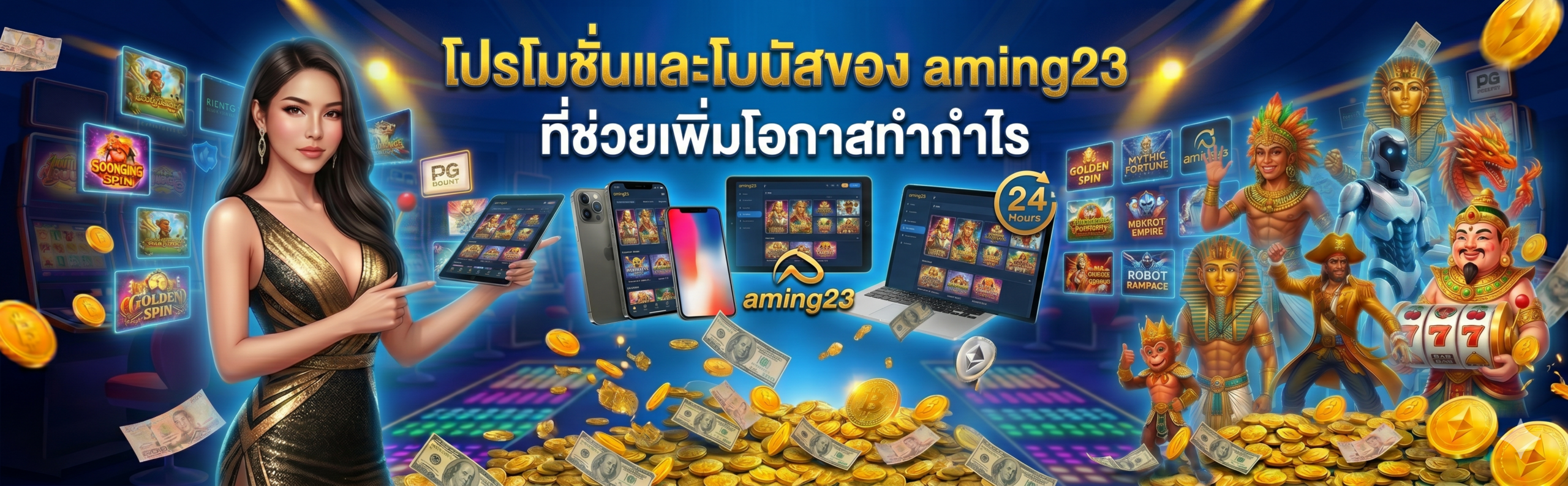 โปรโมชั่นและโบนัสของ aming23 ที่ช่วยเพิ่มโอกาสทำกำไร​